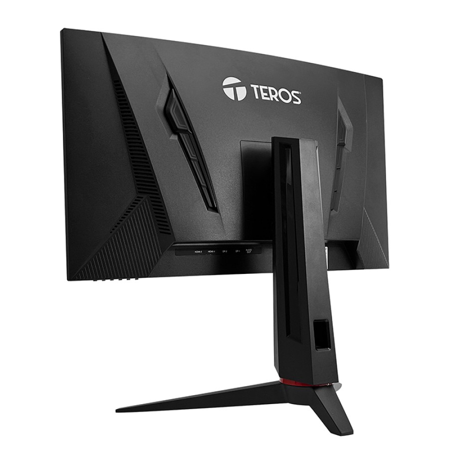 Monitor curvo TEROS TE-2767G, 27" QHD VA, 180 Hz, 1 ms, HDMI, DP, PIVOT